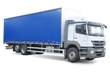 Car Hire Inverurie - 26 Tonne Curtain Side Truck - Truck hire Inverurie